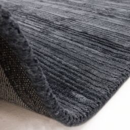 The Rug Shop UK Blue Handmade Wool Modern Plain Striped Easy To Clean Area Rug - Size: 200 cm x 290 cm - thumbnail 6