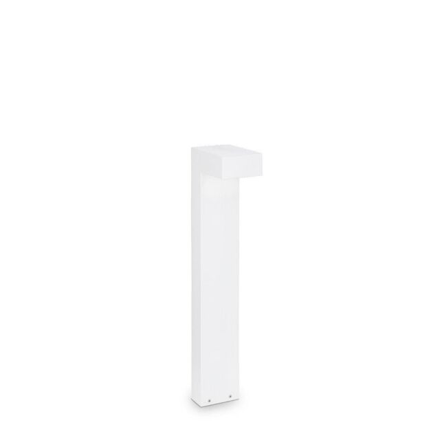 Netlighting Sirio 2 Light Small Outdoor Bollard White IP44 G9