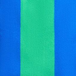 OHS Stripes Beach Towel with Bag Quick Dry Absorbent Travel Spa in Green - thumbnail 7