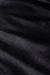 Laurence Llewelyn-Bowen 'Montrose' Luxury Velvet Duvet Cover Set in Black - Size: Double - thumbnail 2