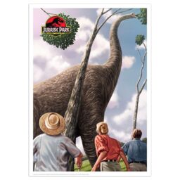 Jurassic Park Limited Edition Dinosaur A3 Art Print - thumbnail 1