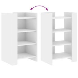 Berkfield Home Sideboard White 45x35x75 cm Engineered Wood - Size: 45 x 35 x 75 cm - thumbnail 7