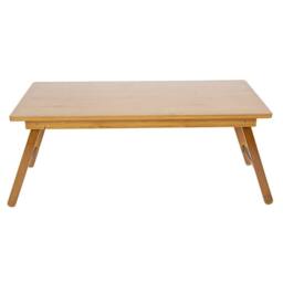 FORGEVIO Foldable Tatami Coffee Table Low Table Small End Table 67x34.3x27cm in Brown - Size: 67x34.3x27 cm - thumbnail 1