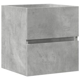 Berkfield Home Sink Cabinet Concrete Grey 41x38.5x45 cm Engineered Wood - thumbnail 2