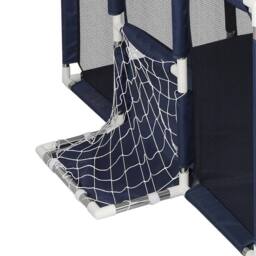 FLAVORA Kids Playpen with Zipper Door in Dark Blue - Size: 0.6m2 - thumbnail 4