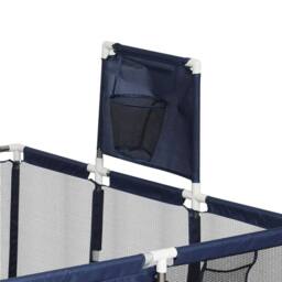 FLAVORA Kids Playpen with Zipper Door in Dark Blue - Size: 0.6m2 - thumbnail 5