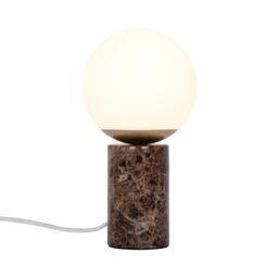 Nordlux Modern Indoor Table Lamp Brown Glass E14 Hand Blown Glass - Mains Powered, IP20 - thumbnail 2