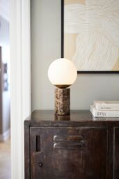 Nordlux Modern Indoor Table Lamp Brown Glass E14 Hand Blown Glass - Mains Powered, IP20 - thumbnail 3