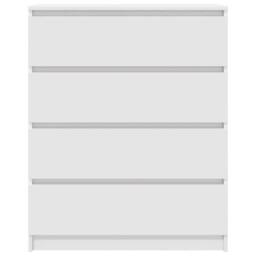 Berkfield Home Sideboard White 80x35x99 cm Engineered Wood - Size: 80 x 35 x 99 cm - thumbnail 6