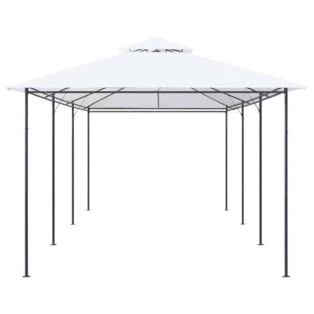 Berkfield Home Gazebo 600x298x270 cm White 180g/m ² - Size: 600 x 298 x 270 cm - image 1