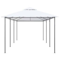 Berkfield Home Gazebo 600x298x270 cm White 180g/m ² - Size: 600 x 298 x 270 cm - thumbnail 1