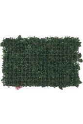 Neel Blue Hydrangea Artificial Flower Wall Panel for Wedding Decoration in Dark Pink - thumbnail 3