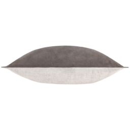 Yard Merton Velvet Cushion in Taupe - Size: 55 cm x 55 cm - thumbnail 4