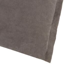 Yard Merton Velvet Cushion in Taupe - Size: 55 cm x 55 cm - thumbnail 5