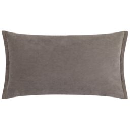 Yard Merton Velvet Cushion in Taupe - Size: 55 cm x 55 cm - thumbnail 2