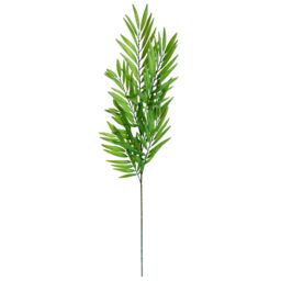 Leaf 85cm Artificial Bamboo Fern Stem in Green - thumbnail 2