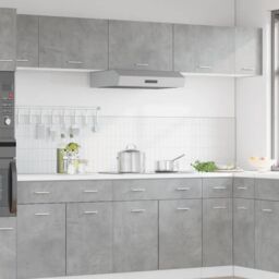 Berkfield Home Hanging Cabinet Lyon Concrete Grey 60x31x40 cm Engineered Wood - Size: 60 x 31 x 40 cm - thumbnail 3