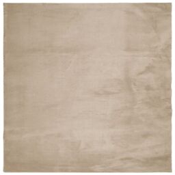 Berkfield Home Rug HUARTE Short Pile Soft & Washable Sand 240x240 cm in Brown - Size: Medium - thumbnail 2