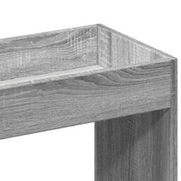 Berkfield Home Highboard¬†Grey Sonoma 92x33x180 cm Engineered Wood in Grey - Size: 92 x 33 x 180 cm - thumbnail 9