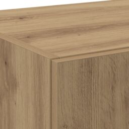 Berkfield Home Highboard Artisan Oak 70x42.5x185 cm Engineered Wood in Brown - thumbnail 9