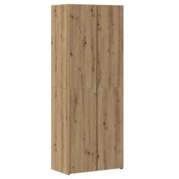 Berkfield Home Highboard Artisan Oak 70x42.5x185 cm Engineered Wood in Brown - thumbnail 2