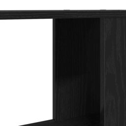 Berkfield Home TV Cabinet Black Oak 60x24x32 cm Engineered Wood - Size: 60 x 24 x 32 cm - thumbnail 8