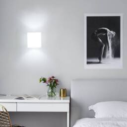 COMELY 4W Vintage Wooden Wall Lights Indoor E27, Glass lamps, 3000K/4500K/6500K in Walnut - thumbnail 7