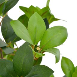 Berkfield Home Artificial Plant Laurel Tree with Pot Green 90 cm - thumbnail 2