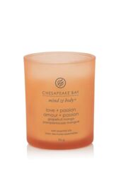 Chesapeake Bay Women's Love + Passion Small Candle in Orange - thumbnail 2