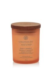 Chesapeake Bay Women's Love + Passion Small Candle in Orange - thumbnail 1