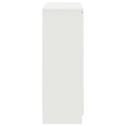 Berkfield Home Sideboard with Drawers White 100.5x35x98.5 cm Engineered Wood - thumbnail 7