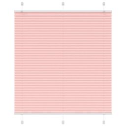 Berkfield Home Pleated Blind Pink 120x150 cm Fabric Width 119.4 cm Polyester