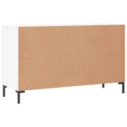 Berkfield Home Sideboard White 100x36x60 cm Engineered Wood - Size: 100 x 36 x 60 cm - thumbnail 8