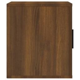 Berkfield Home TV Cabinet Brown Oak 100x35x40 cm Engineered Wood - Size: 100 x 35 x 40 cm - thumbnail 6