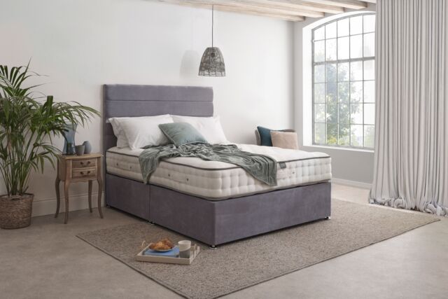 Hargreave & Flynn The Mayfield 2000 Pocket Mattress - Handmade Luxury & Superior Support in White - Size: Single - image 1
