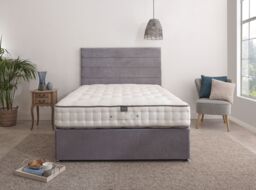 Hargreave & Flynn The Mayfield 2000 Pocket Mattress - Handmade Luxury & Superior Support in White - Size: Single - thumbnail 4