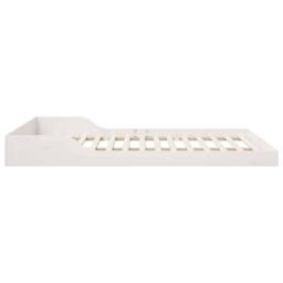 Berkfield Home White 160 x 200 cm Pine wood - thumbnail 6