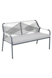 More4Homes Lagos Garden Sofa Set 4 Seater Corner Sofa with Glass Table & Cover in Light Grey - thumbnail 5