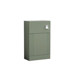 Balterley Retro Floor Standing Bathroom WC Toilet Unit - 500mm - Satin Green