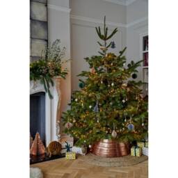 Lemon Pavilion Furniture and Decor Christmas Tree Skirt - Iron - L67 x W67 x H26 cm - Copper in Brown - thumbnail 2