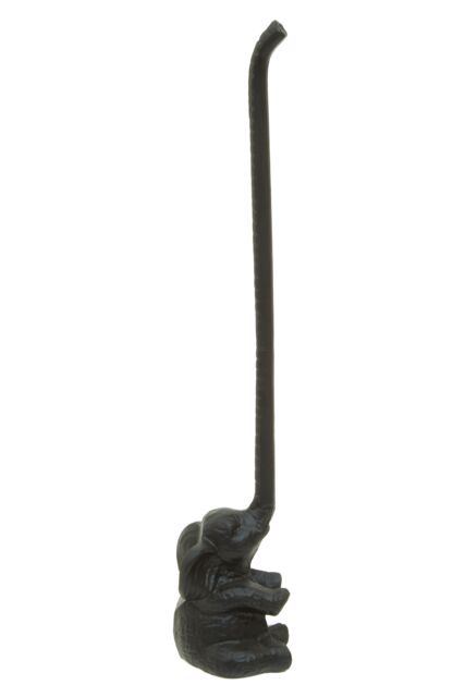 Orsina Fauna Black Elephant Toilet Roll Holder - image 1