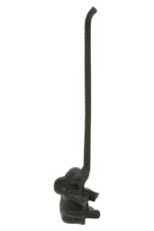 Orsina Fauna Black Elephant Toilet Roll Holder - thumbnail 3