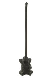 Orsina Fauna Black Elephant Toilet Roll Holder - thumbnail 2