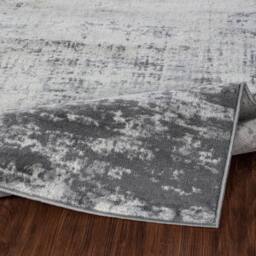 Livabliss Floransa-Abstract Grey Off-White Beige Modern Marble Living Dining Rug - Size: 120 cm x 170 cm - thumbnail 4