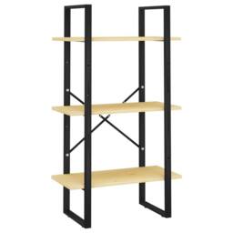 Berkfield Home Storage Shelf 60x30x105 cm Solid Pine Wood in Brown - Size: 60 x 30 x 105 cm
