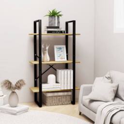 Berkfield Home Storage Shelf 60x30x105 cm Solid Pine Wood in Brown - Size: 60 x 30 x 105 cm - thumbnail 2