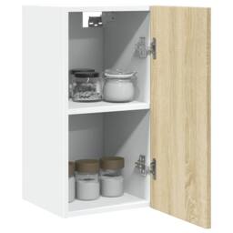 Berkfield Home Hanging Cabinet Lyon Sonoma Oak 29.5x31x60 cm Engineered Wood in Brown - thumbnail 4