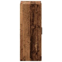 Berkfield Home Wall Mounted Cabinet Old Wood 69.5x34x90 cm Engineered Wood in Brown - thumbnail 5