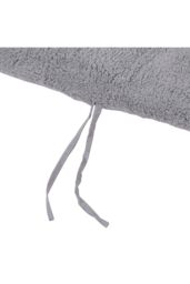 Living and Home 160x50cm Sherpa Fleece Lounge Cushion Warm Seat Pad Cosy Home Decor in Grey - Size: 160x50 cm - thumbnail 9