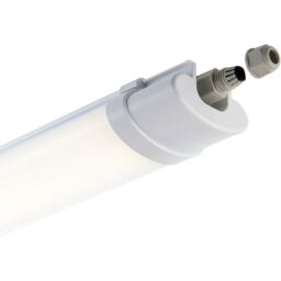 Loops 5ft IP65 Batten Light Fitting - 45W Daylight White LED - Daisychain Compatible - thumbnail 4